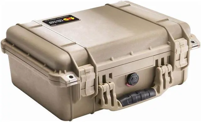 Alt view image 7 of 9 - PELICAN 1450-000-190 Desert Tan Case with Foam