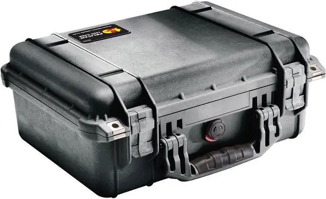 Alt view image 7 of 11 - Pelican Protector Case 1450 with Padded Dividers - Hard case - copolymer - black