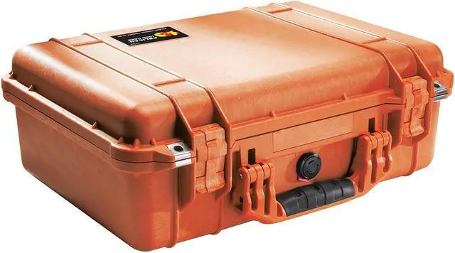 Alt view image 3 of 5 - PELICAN 1500 (1500-000-150) Orange Medium Case