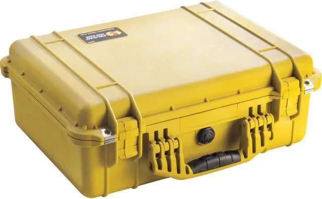 Alt view image 7 of 9 - PELICAN 1520-000-240 Yellow 1520 Shipping Box with Foam