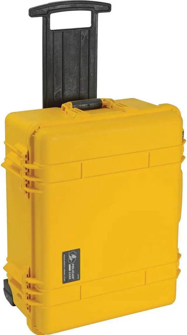 Alt view image 10 of 11 - Pelican 1560 Case with Foam (Yellow)