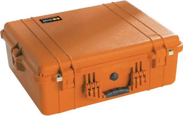 Main image of Pelican 1600 Case without Foam, Orange #1600-001-150