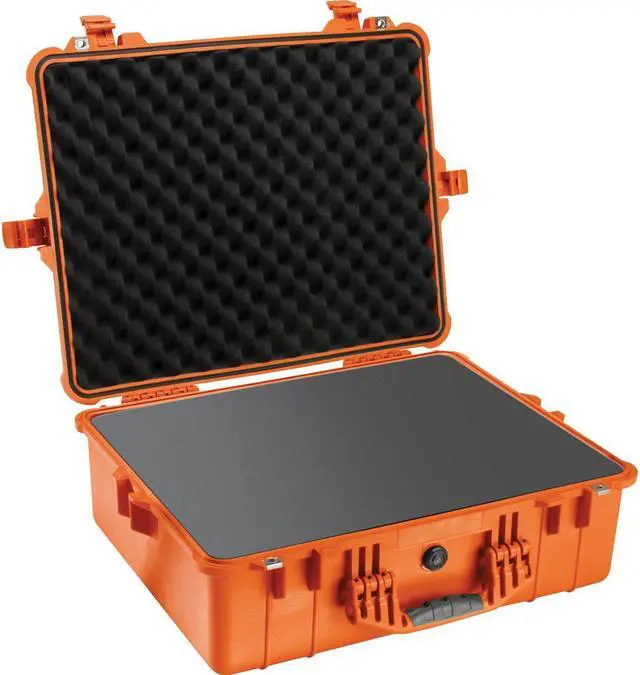 Alt view image 2 of 2 - Pelican 1600 Case without Foam, Orange #1600-001-150