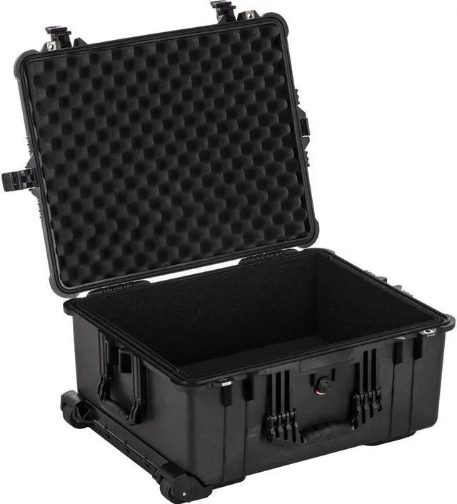 Alt view image 6 of 7 - Pelican 1610 Watertight Hard Case with TrekPak Divider System, Black