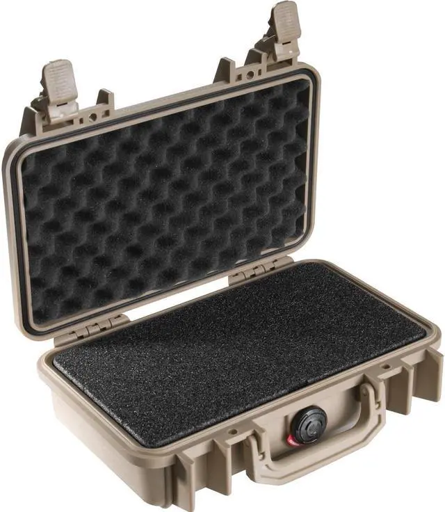 Alt view image 9 of 10 - Pelican 1170 Watertight Case w/Lid and Foam, Desert Tan