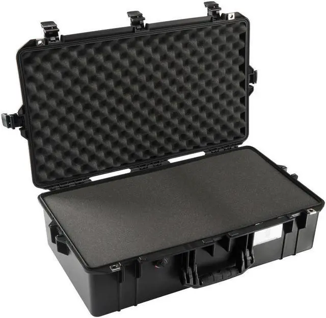 Alt view image 2 of 17 - Pelican 1605 Air Case with Foam, Black #016050-0000-110