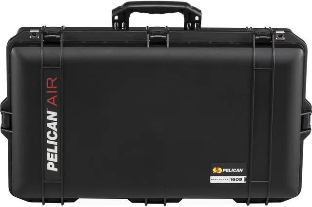 Alt view image 16 of 17 - Pelican 1605 Air Case with Foam, Black #016050-0000-110