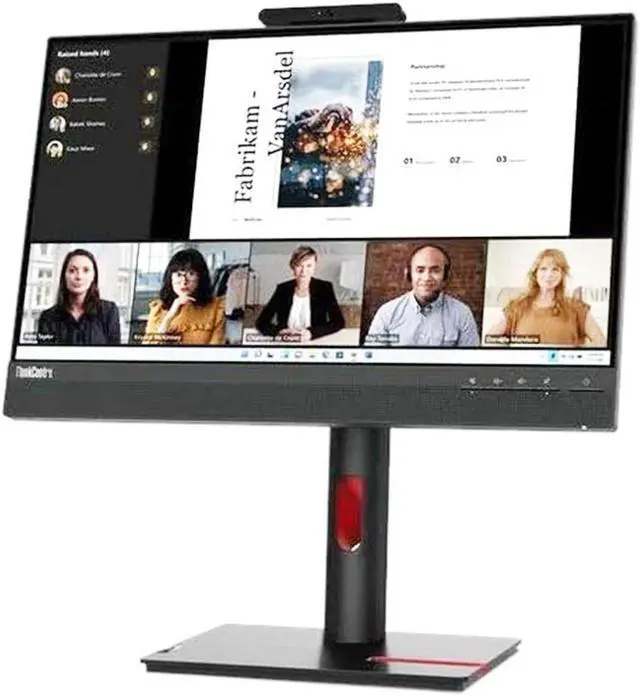 Alt view image 16 of 20 - Lenovo ThinkCentre Tiny-In-One 22 inch Gen 5 non touch Monitor