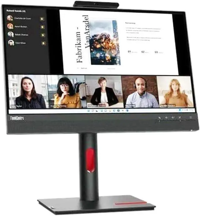 Alt view image 17 of 20 - Lenovo ThinkCentre Tiny-In-One 22 inch Gen 5 non touch Monitor