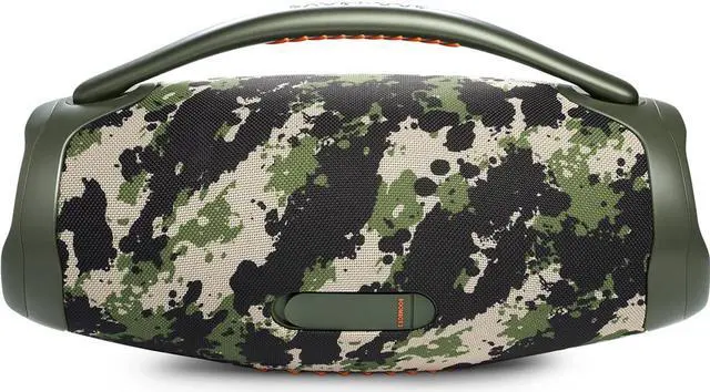 Alt view image 8 of 11 - JBL BOOMBOX3SQD Lifestyle Camo Boombox 3 Bluetooth Speaker