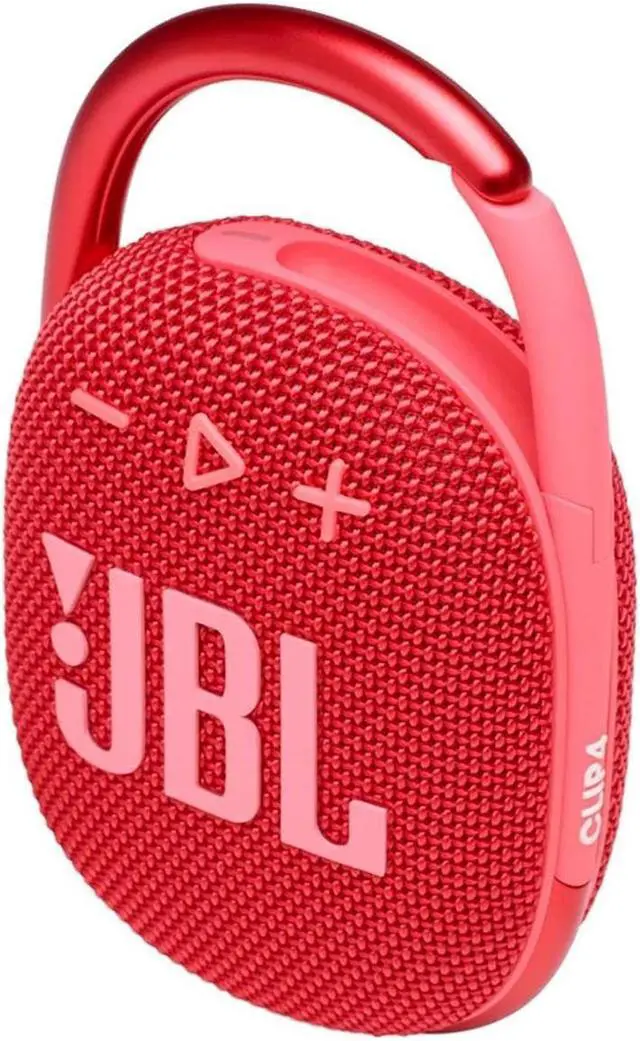 Alt view image 14 of 19 - JBL Clip 4 Portable Bluetooth Waterproof Speaker (Red)