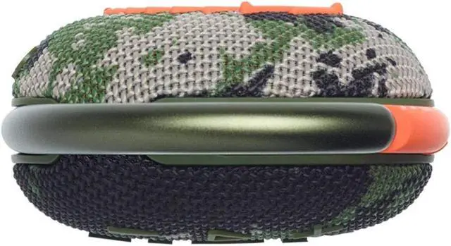 Alt view image 18 of 20 - JBL Clip 4: Portable Speaker with Bluetooth, Built-in Battery, Waterproof and Dustproof Feature - Squad (JBLCLIP4SQUADAM)