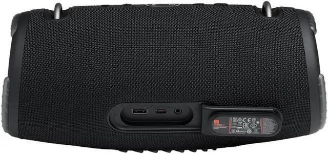 Alt view image 20 of 20 - JBL Xtreme 3 Black Portable Bluetooth Speaker