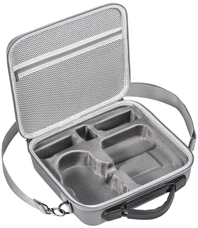 Alt view image 3 of 7 - Aries Carrying Case for DJI Mini 4 Pro Drone and RC-N2 Controller, Gray