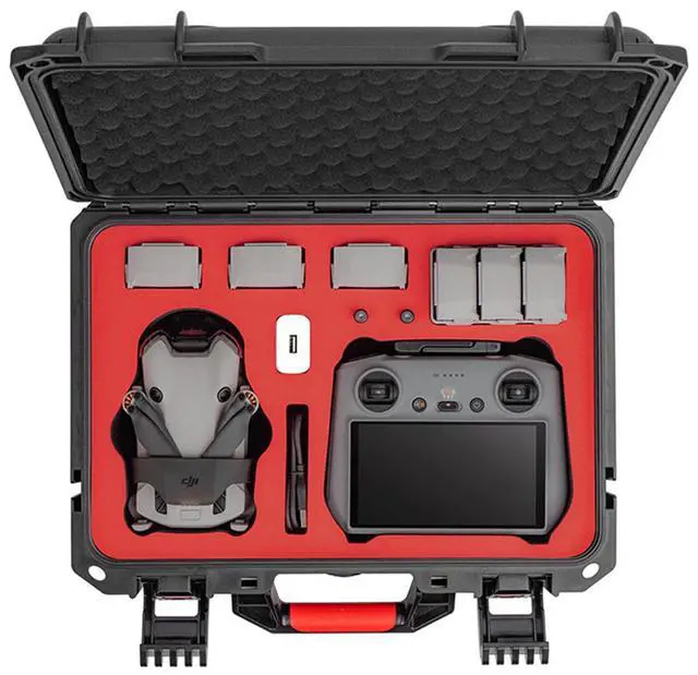 Main image of Aries Waterproof Hard Shell Carrying Case for DJI Mini 4 Pro Drone, Black