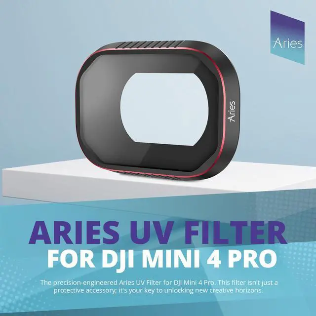 Alt view image 2 of 7 - Aries UV Filter for DJI Mini 4 Pro Drone
