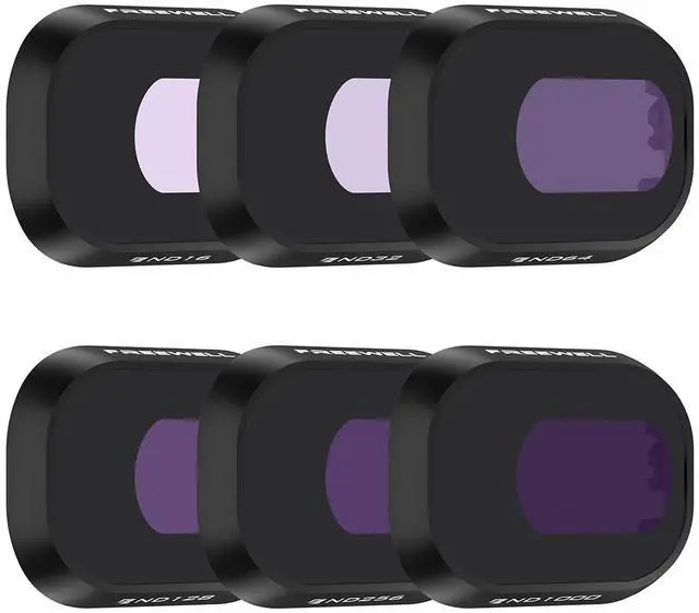Main image of Freewell All Day ND Lens Filter Kit for DJI Mini 4 Pro Drone, 6-Pack