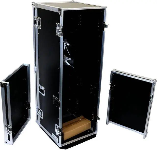 Alt view image 3 of 4 - Deejay LED Fly Drive 33U Space Professional DJ Amplifier Case - 18" Body Depth