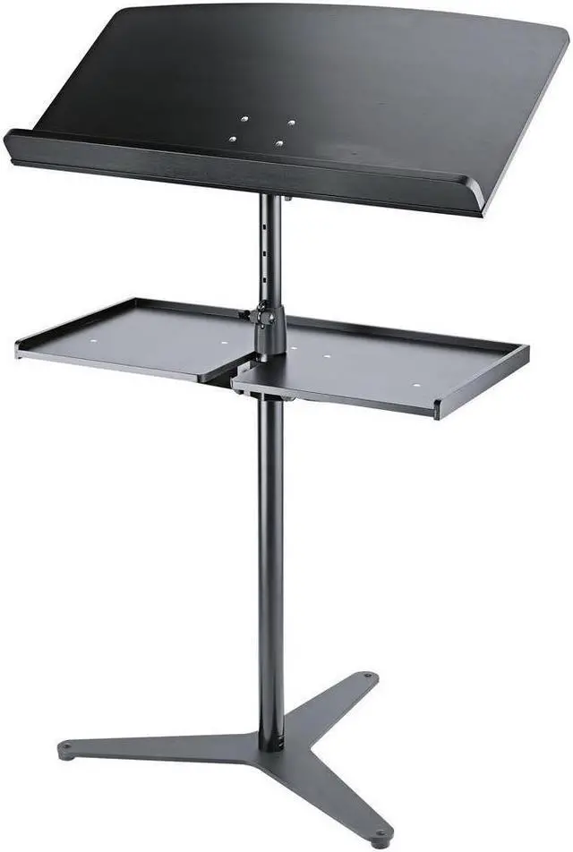 Alt view image 2 of 2 - K&M 12330 Orchestra Conductor Stand Base, Black