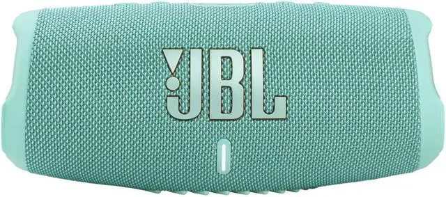 Alt view image 9 of 14 - JBL CHARGE5TEAL Charge 5 Portable Waterproof Speaker with Powerbank - Teal