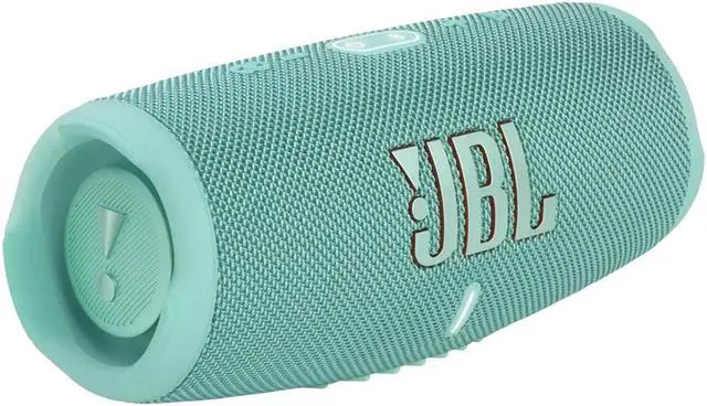 Alt view image 10 of 14 - JBL CHARGE5TEAL Charge 5 Portable Waterproof Speaker with Powerbank - Teal