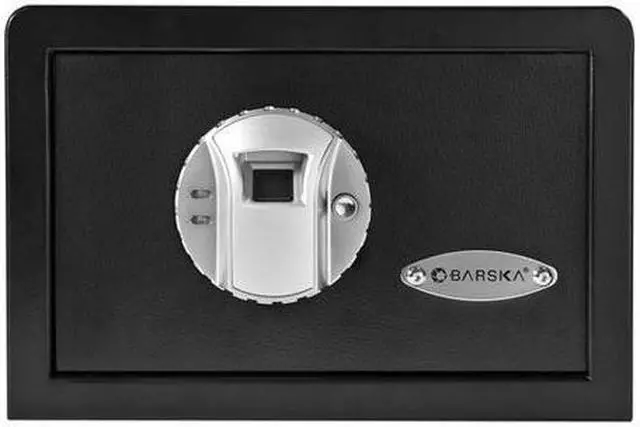 Alt view image 6 of 9 - Barska Black Compact Biometric Safe