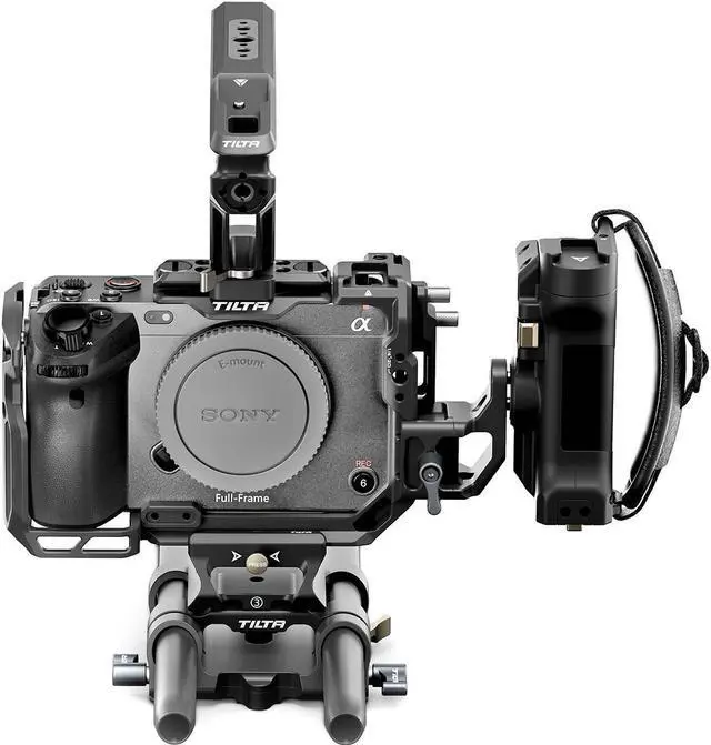 Alt view image 3 of 7 - Tilta Full Camera Cage Pro Kit for Sony FX3 & FX30 V2, Black