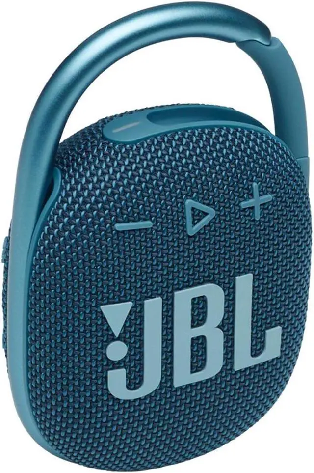 Alt view image 18 of 20 - JBL Clip 4 Blue Portable Bluetooth Speaker