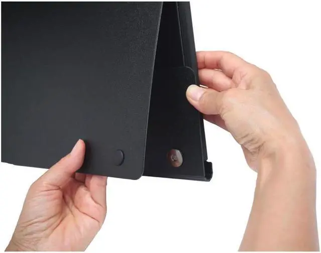 Alt view image 4 of 6 - Itoya ProFolio Magnet Closure Folio Case, 11x17" Art Size, Black #MG-1117BK