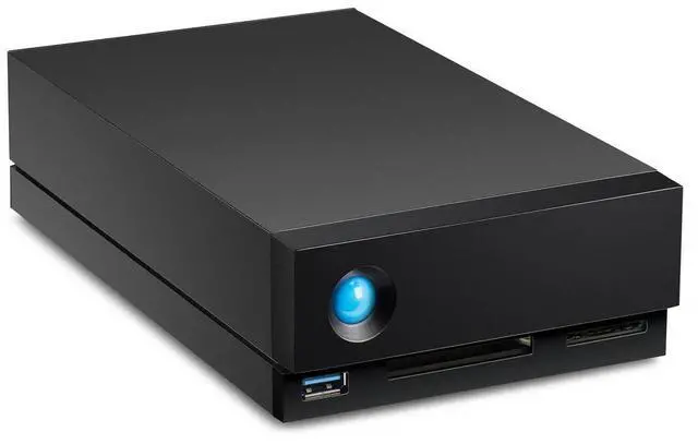 Alt view image 7 of 11 - LaCie 1 big Dock 20TB DisplayPort 1.4 External Hard Drive STHS20000800 Black