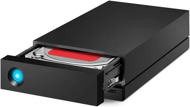 Alt view image 9 of 11 - LaCie 1 big Dock 20TB DisplayPort 1.4 External Hard Drive STHS20000800 Black