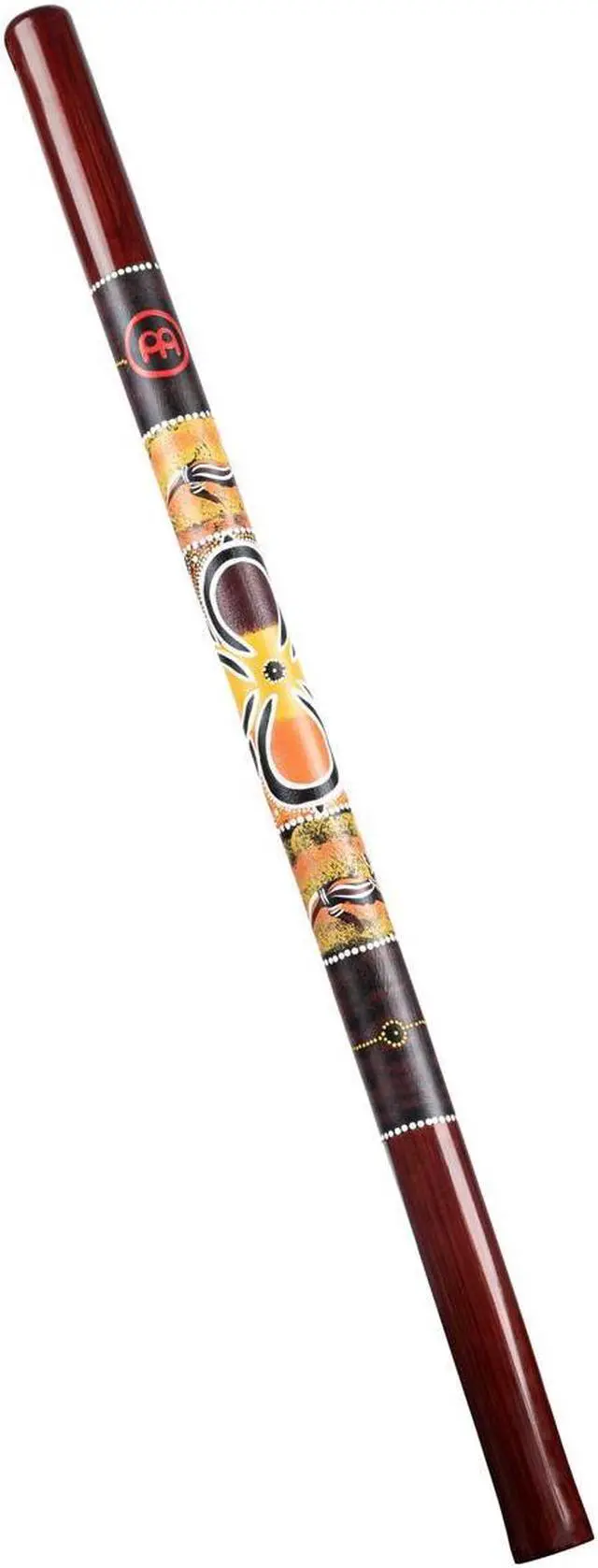 Alt view image 2 of 6 - Meinl DDG1-R Hand Painted Bamboo Didgeridoo, Red