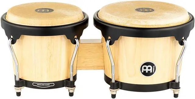 Alt view image 2 of 5 - Meinl 6.75" and 8" Headliner Series Bongos, Natural #HB100NT