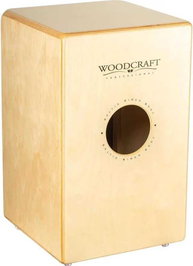 Alt view image 4 of 9 - Meinl Woodcraft Series String Cajon with Makah Burl Frontplate Makah Burl