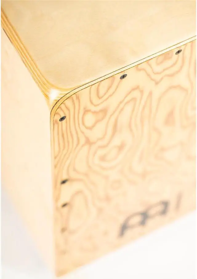Alt view image 5 of 9 - Meinl Woodcraft Series String Cajon with Makah Burl Frontplate Makah Burl
