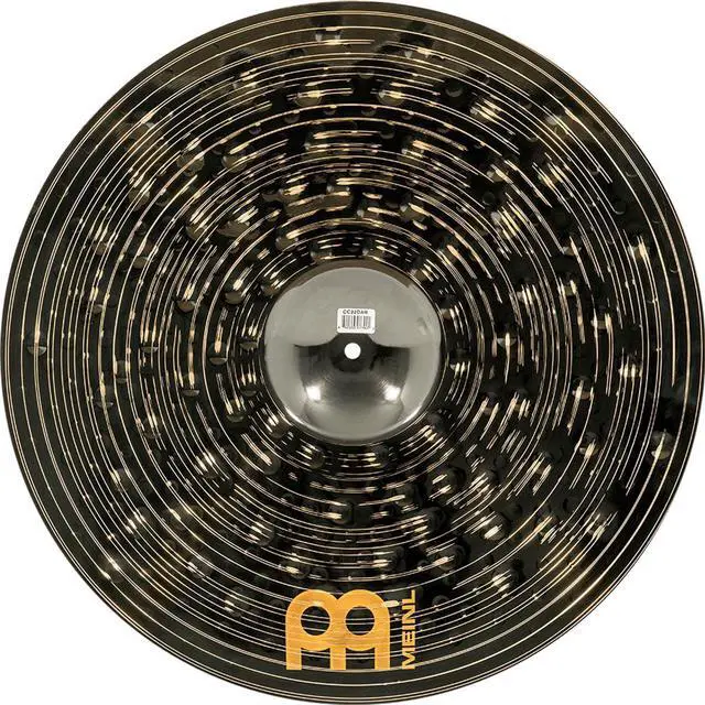 Alt view image 6 of 8 - meinl 22" ride cymbal  classics custom dark  made in germany, 2year warranty cc22dar