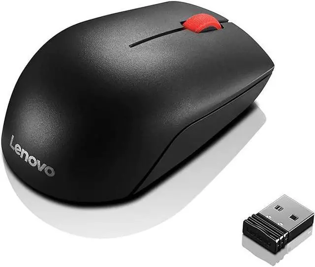 Alt view image 3 of 10 - Lenovo Essential Compact Wireless Mouse
