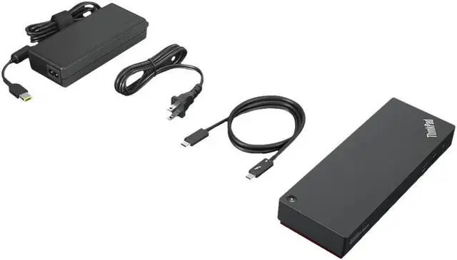 Alt view image 19 of 20 - Lenovo ThinkPad Universal Thunderbolt 4 Smart Dock