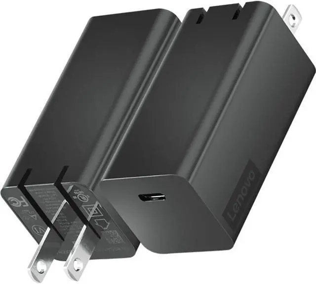Alt view image 18 of 20 - Lenovo 65W USB-C GaN Adapter