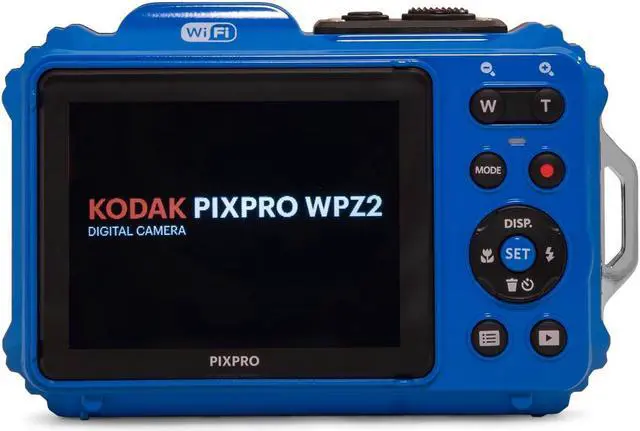 Alt view image 11 of 14 - Kodak PIXPRO WPZ2 Rugged Waterproof 16MP Digital Camera with 4x Zoom (Blue)
