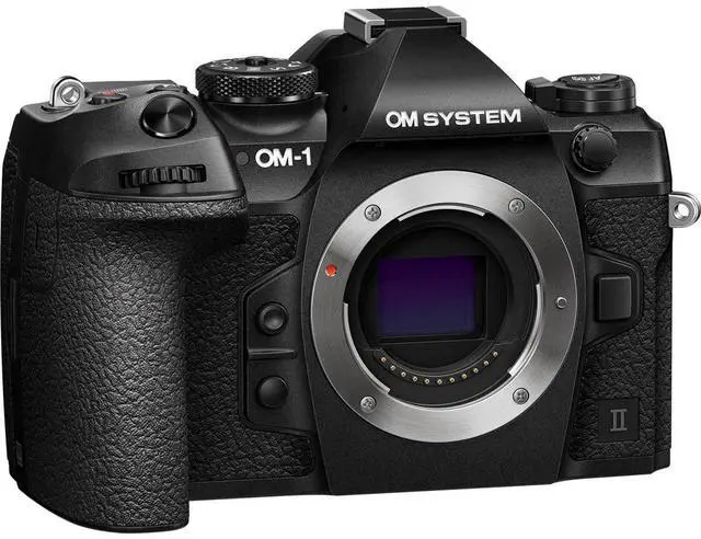 Alt view image 6 of 9 - OM System Mark II 20.4 Megapixel Mirrorless Camera with Lens