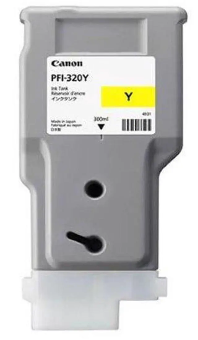 Alt view image 2 of 2 - Canon PFI-320Y Yellow High Yield Ink Cartridge (2893C001)