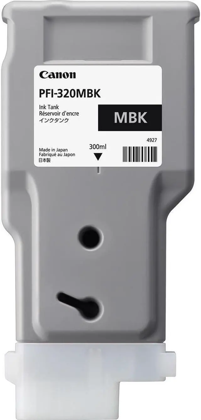 Alt view image 2 of 2 - Canon 2 Pack PFI-320 MBK Matte Black Pigment Ink Tank for Select imagePROGRAF PRO Series, 300ml