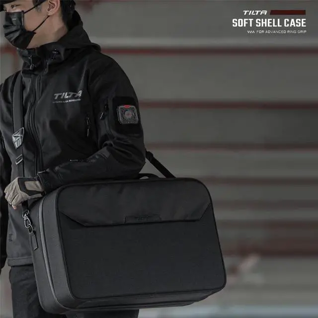 Alt view image 5 of 7 - Tilta Soft Shell Case for Advanced Ring Grip, Black #TGA-ARG-SSC