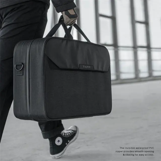 Alt view image 7 of 7 - Tilta Soft Shell Case for Advanced Ring Grip, Black #TGA-ARG-SSC