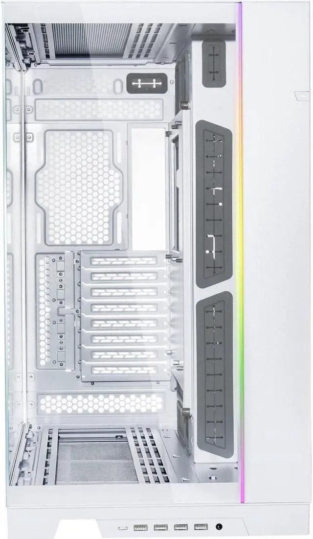 Alt view image 10 of 14 - LIAN LI O11 Dynamic EVO XL O11DEXL White Aluminum / Steel / Tempered Glass ATX Mid Tower Computer Case ----- O11DEXL-W