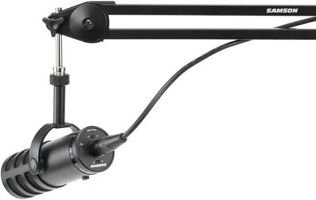 Alt view image 16 of 16 - Samson Q9U XLR/USB Dynamic Broadcast Microphone