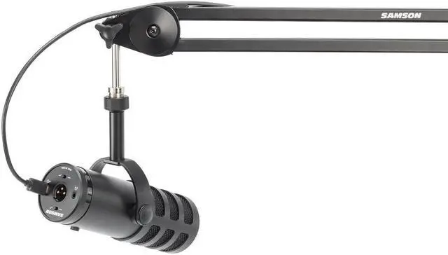 Alt view image 15 of 16 - Samson Q9U XLR/USB Dynamic Broadcast Microphone