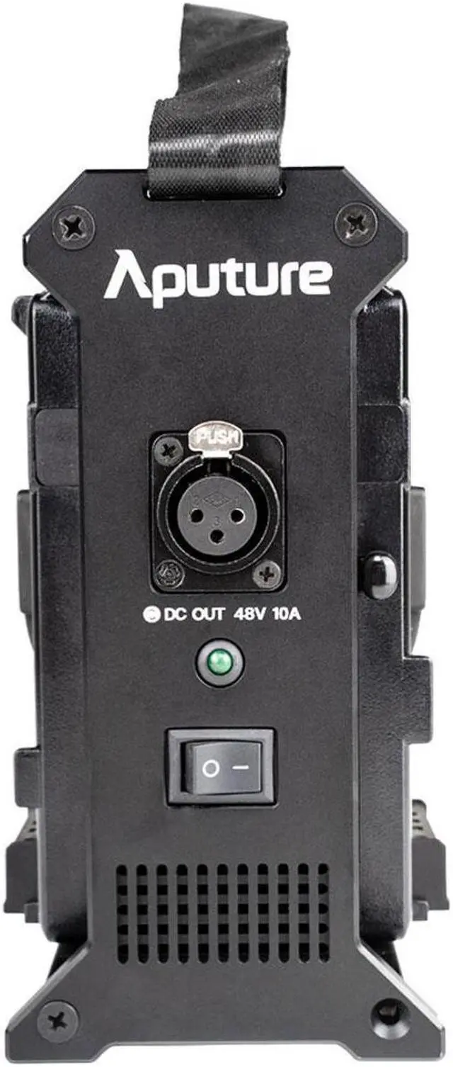 Alt view image 8 of 12 - Aputure 2-Bay-Battery Power Station (V-Mount)