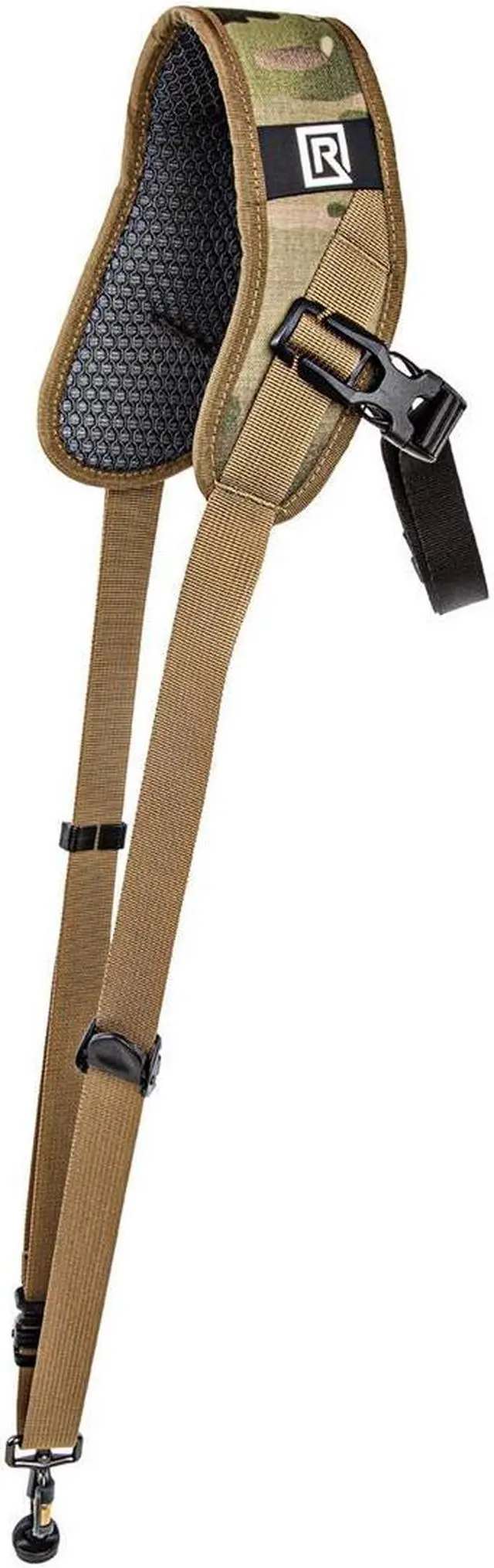 Alt view image 10 of 10 - BlackRapid 291008 Sport X Camera Sling (Multi-Terrain Camo)